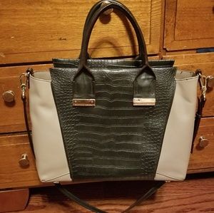 FRIDAY SALE Antonio Melani Black and Grey Bag